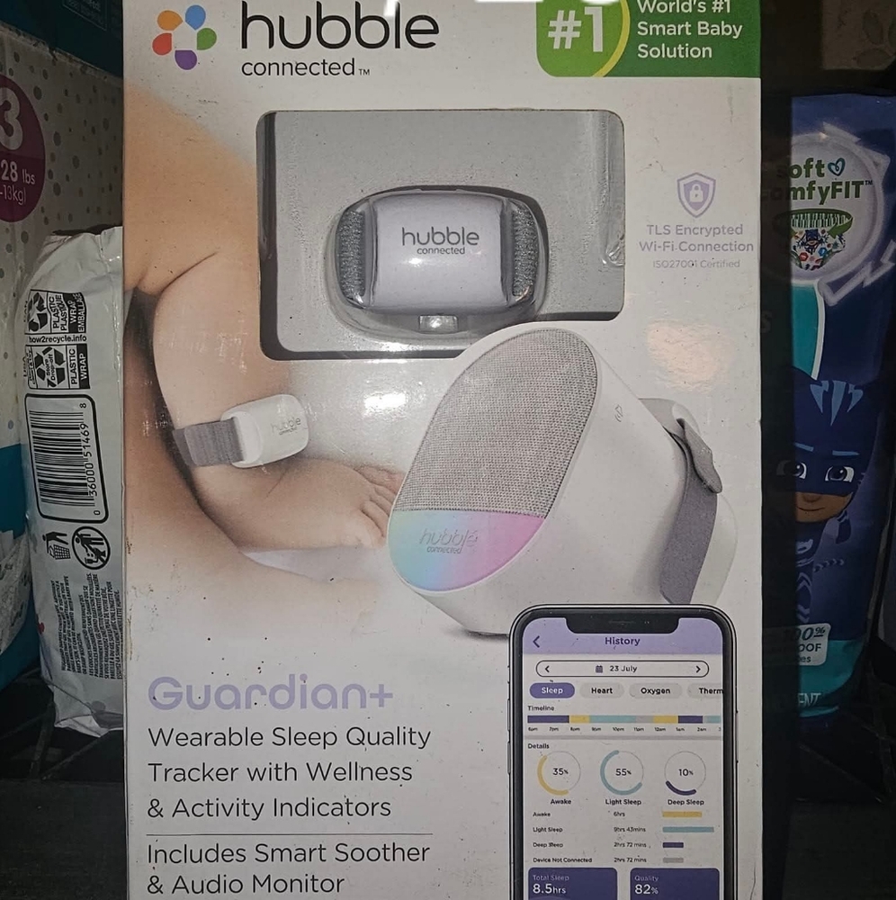 Hubble Guardian+ Wearable Sleep Tracker
